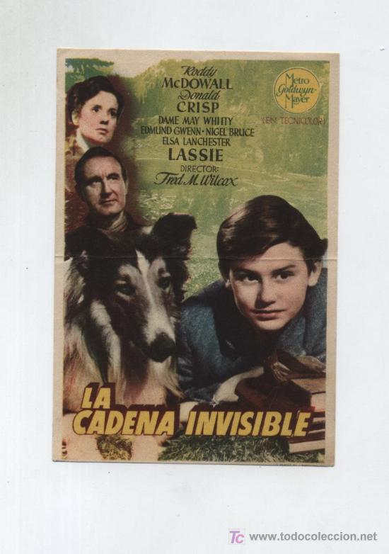 Cine: La cadena invisible. Sencillo de MGM. - Foto 1