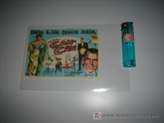 Cine: folleto de mano de la pelicula can can - Foto 1