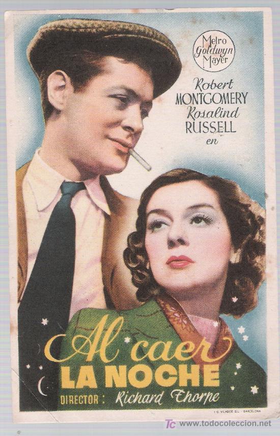 Cine: Al caer la noche. Sencillo de MGM. - Foto 1