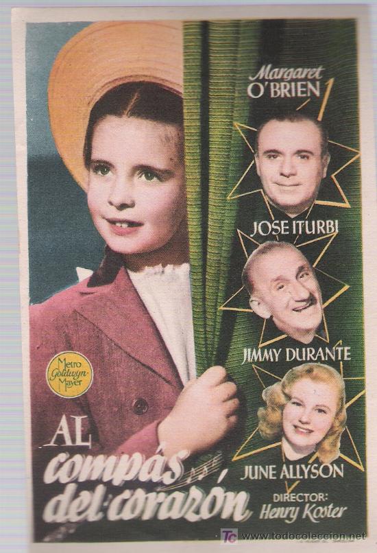 Cine: Al comp&aacute;s del coraz&oacute;n. Sencillo de MGM. - Foto 1