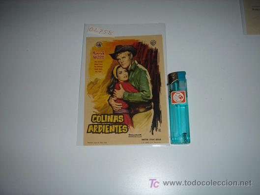 Kino: folleto de mano de la pelicula colinas aridentes