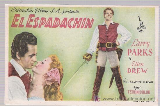 Cine: El Espadach&iacute;n. Sencillo de Columbia. - Foto 1