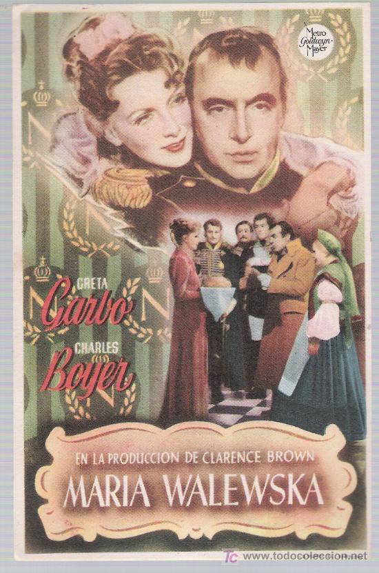 Cine: Mar&iacute;a Walewska. Sencillo de MGM. - Foto 1