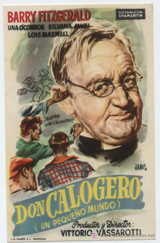 Cine: Don Cal&oacute;gero. Sencillo de Chamart&iacute;n. - Foto 1