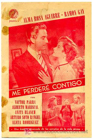 Foglietti di film di film antichi di cinema: ME PERDERE CONTIGO  , DOBLE , CUBANO ,  CUBA  , PM10.341