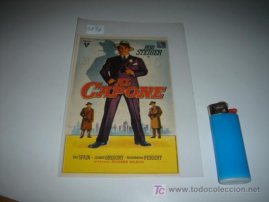 Cine: folleto de mano de la pelicula al capone - Foto 1