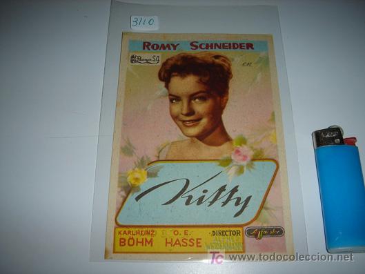Cine: folleto de mano de la pelicula kitty - Foto 1