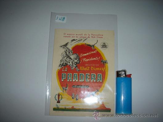 Cine: folleto de mano de la pelicula la pradera - Foto 1