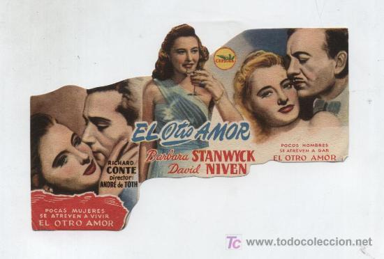 Cine: El otro Amor. Troquelado de Cepicsa. - Foto 1