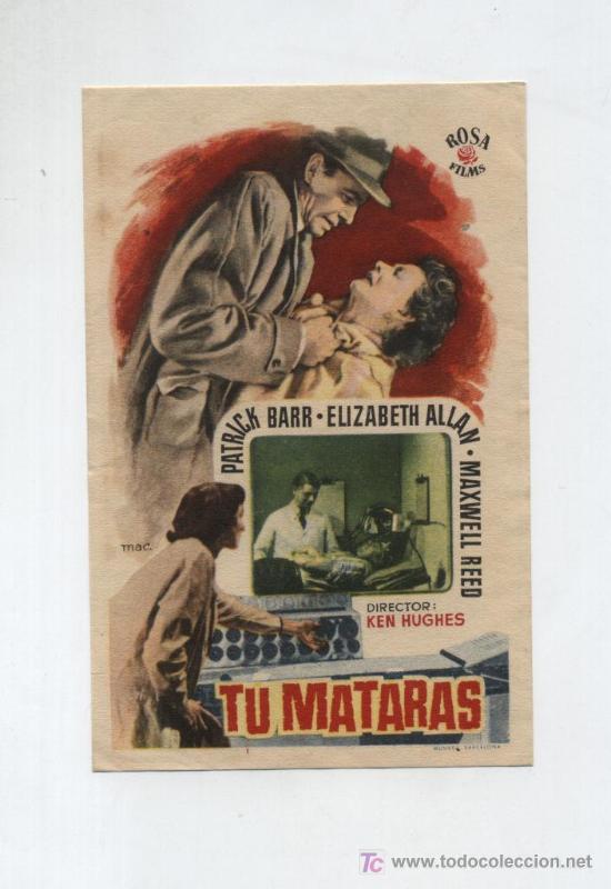 Cine: Tu matar&aacute;s. Sencillo de Rosa Films. - Foto 1