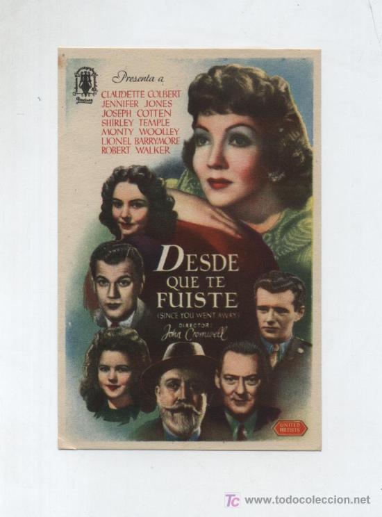 Cine: Desde que te fuiste.Sencillo de Procines. - Foto 1