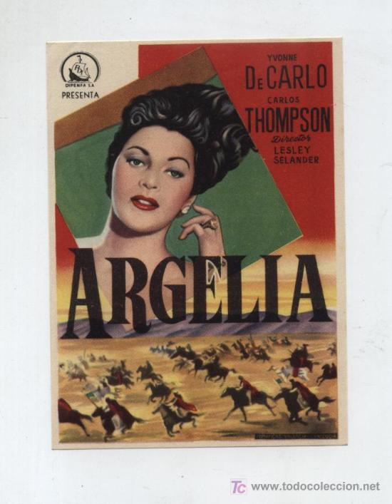 Cine: Argelia. Sencillo de Dipenfa. - Foto 1