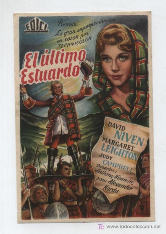 Cine: El &uacute;ltimo Estuardo. Sencillo de Edici. - Foto 1