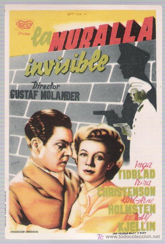 Cine: La muralla invisible. Sencillo de Balet y Blay. - Foto 1