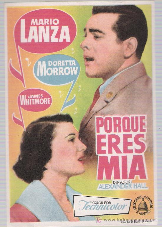 Cine: Porque eres m&iacute;a. Sencillo de Capitolio. - Foto 1