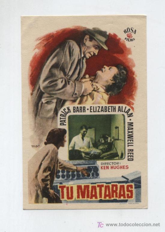 Cine: Tu matar&aacute;s. Sencillo de Rosa Films.   &iexcl;IMPECABLE! - Foto 1