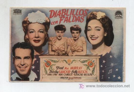 Cine: Diablillos con faldas. Sencillo de Paramount. - Foto 1