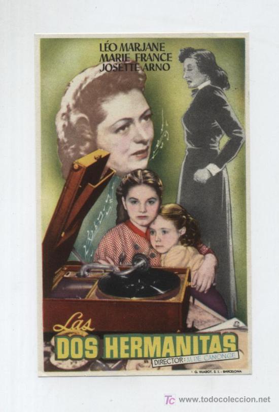 Cine: Las dos hermanitas. Programa sencillo. - Foto 1