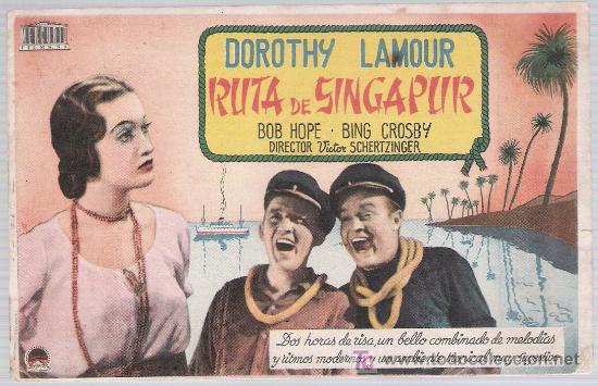 Cine: Ruta de Singapur. Sencillo de Mercurio. - Foto 1
