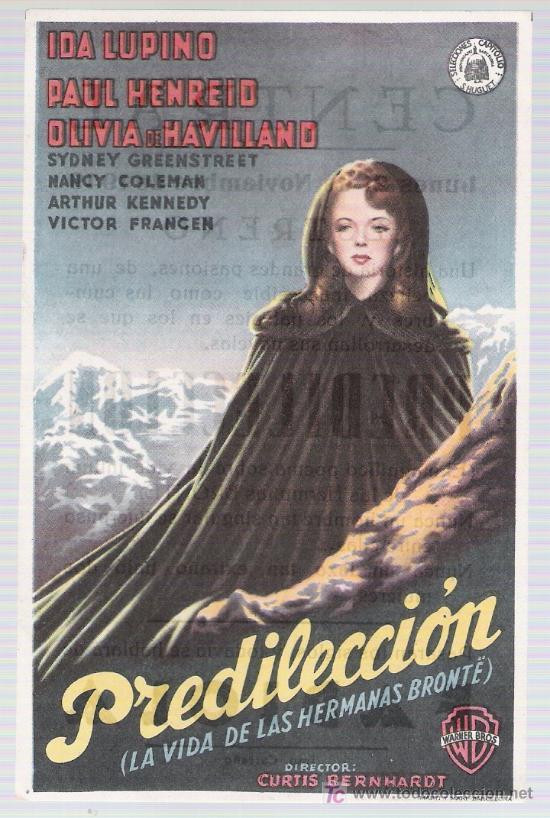 Cine: Predilecci&oacute;n. Sencillo de WB. cine Central 1949. &iexcl;IMPECABLE! - Foto 1