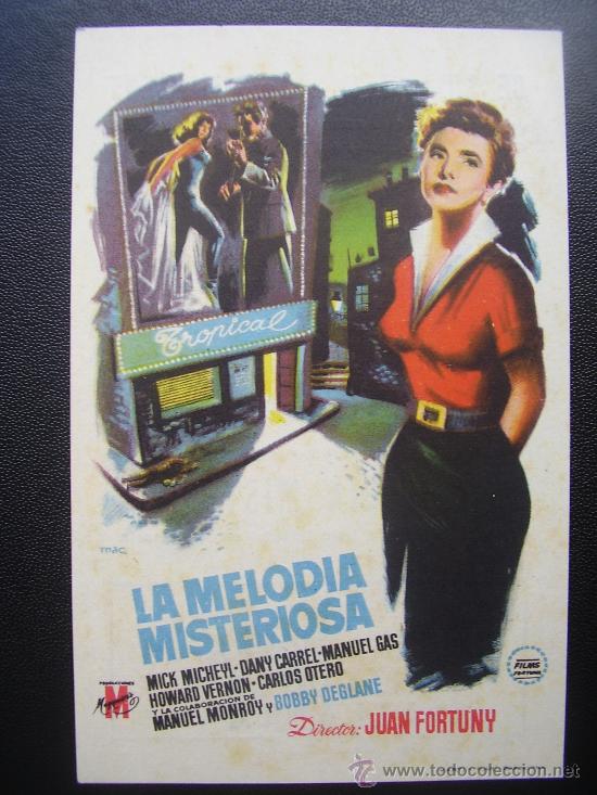 Cine: LA MELODIA MISTERIOSA - Foto 1