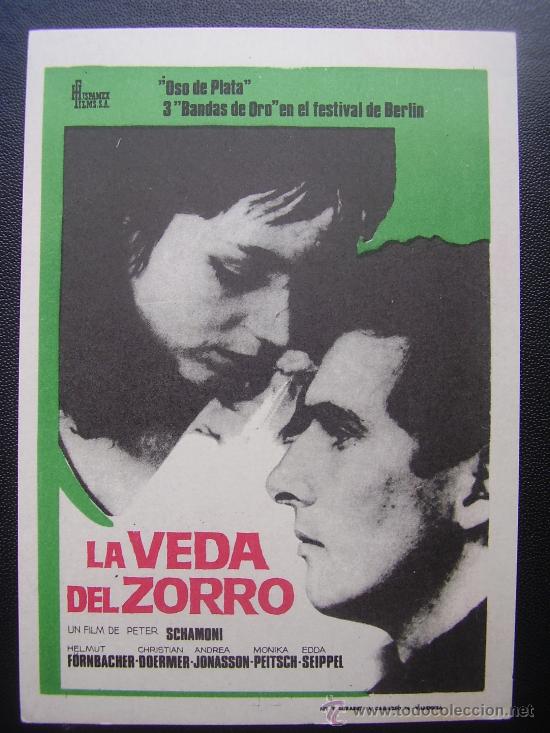 Cine: LA VEDA DEL ZORRO - Foto 1