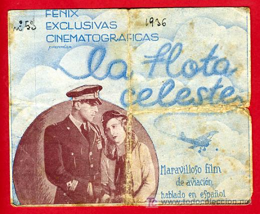 Cine: LA FLOTA CELESTE ,1936 , DOBLE , S1622 - Foto 1