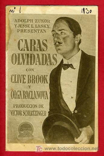 Cine: CARAS OLVIDADAS , S1641 - Foto 1