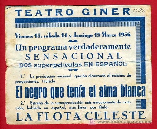 Cine: LA FLOTA CELESTE ,1936 , DOBLE , S1622 - Foto 3