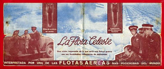 Cine: LA FLOTA CELESTE ,1936 , DOBLE , S1622 - Foto 2