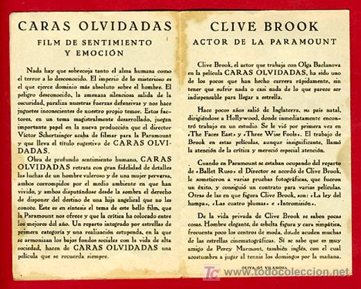 Cine: CARAS OLVIDADAS , S1641 - Foto 3