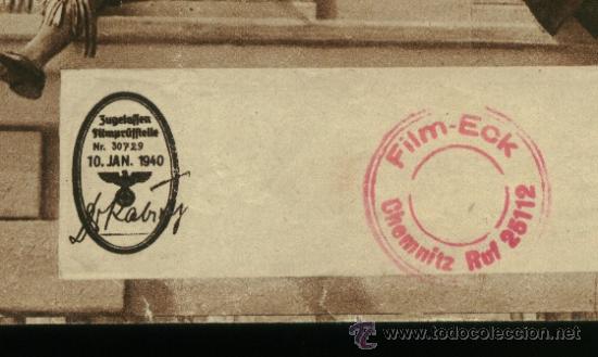 Cine: Programa de cine aleman - censura alemana 1940 - Foto 4
