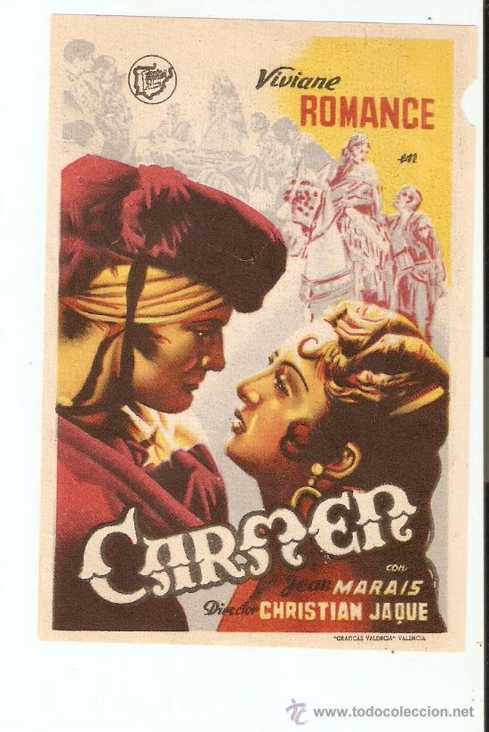 Cinema: - PROGRAMA DE CINE PELICULA CARMEN