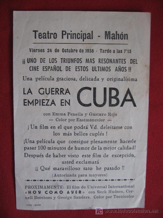 Cine: LA GUERRA EMPIEZA EN CUBA - Foto 2