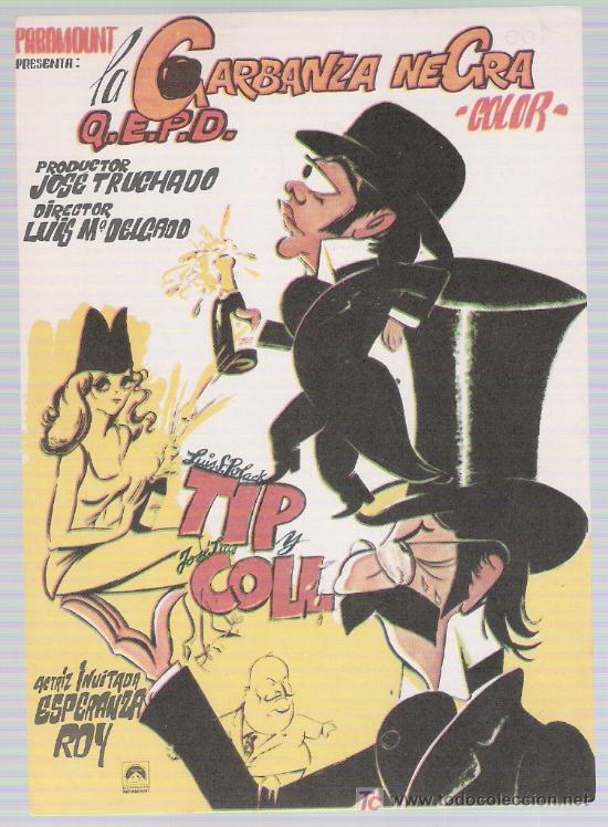 Cine: La Garbanza Negra. Sencillo de Paramount.   &iexcl;IMPECABLE! - Foto 1