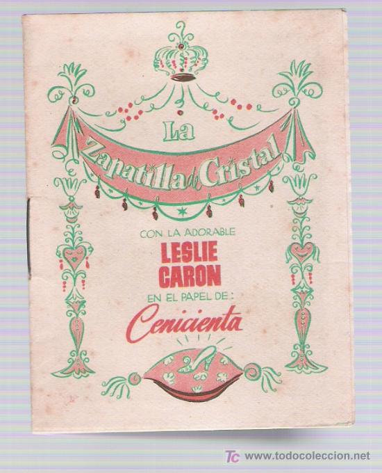 Cine: La Zapatilla de cristal. Programa librito. - Foto 1