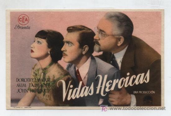 Cine: Vidas Heroicas. Sencillo de CEA. - Foto 1