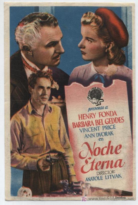 Cine: Noche Eterna. Sencillo de Floralva. - Foto 1