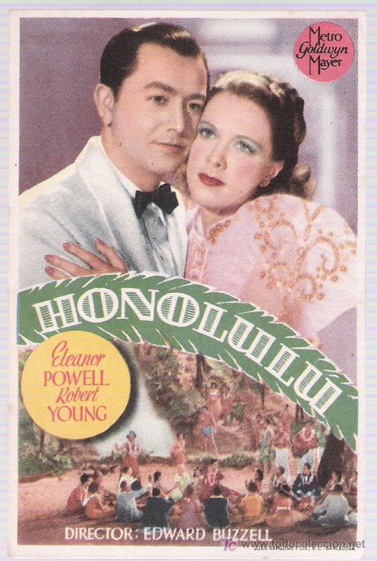 Cine: Honolul&uacute;. Sencillo de MGM.    &iexcl;IMPECABLE! - Foto 1