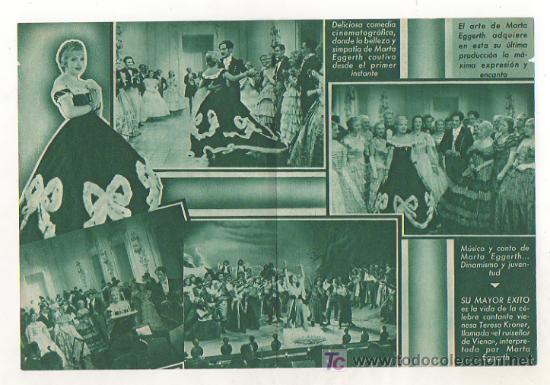 Cine: SU MAYOR &Eacute;XITO. PROGRAMA DOBLE. (CINE POPULAR, VILASAR). 1938. - Foto 2