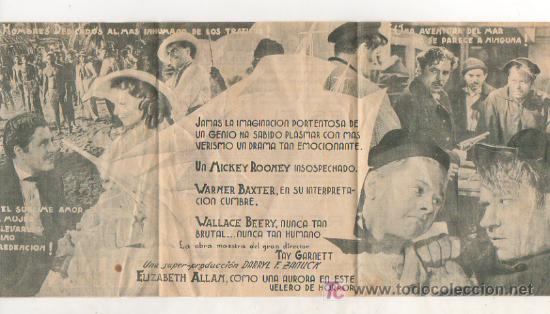 Cine: REDENCION. PROGRAMA DOBLE. (CINE METROPOL, VILASAR). 1940. - Foto 3