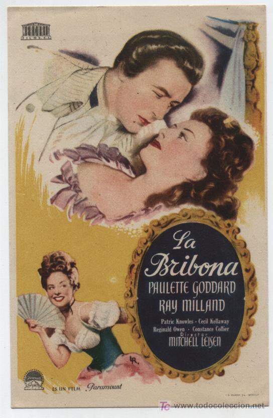 Cine: La Bribona. Sencillo de Paramount.  &iexcl;impecable! - Foto 1