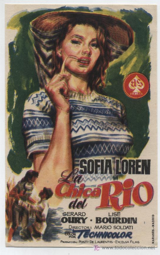 Cine: La chica del R&iacute;o. Sencillo de As Films.  &iexcl;IMPECABLE! - Foto 1