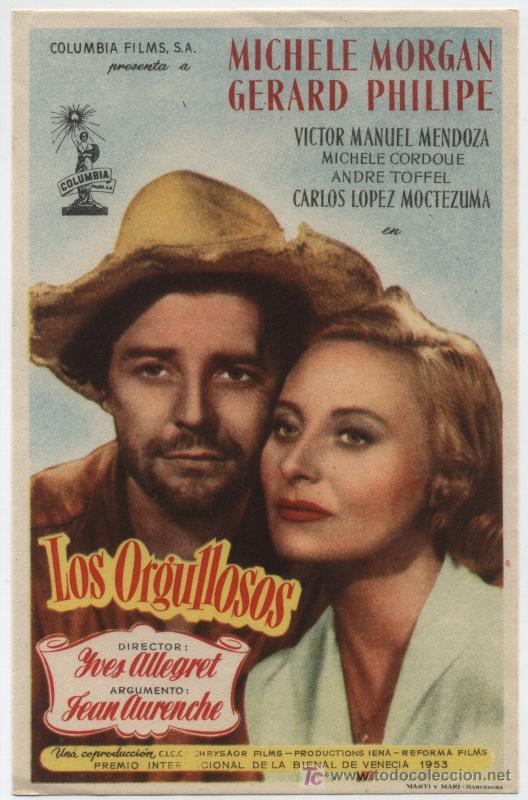 Cine: Los orgullosos. Sencillo de Columbia.  &iexcl;IMPECABLE! - Foto 1