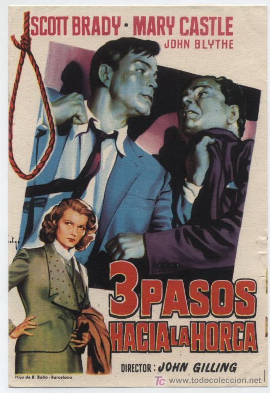 Cine: 3 psos hacia la horca. Solig&oacute;. Programa sencillo. - Foto 1
