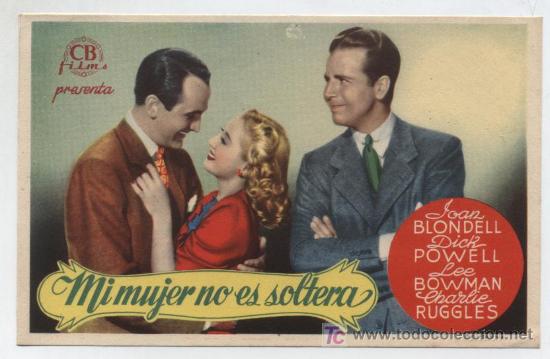 Cine: Mi mujer es soltera. Sencillo de CB Films.  &iexcl;IMPECABLE ! - Foto 1