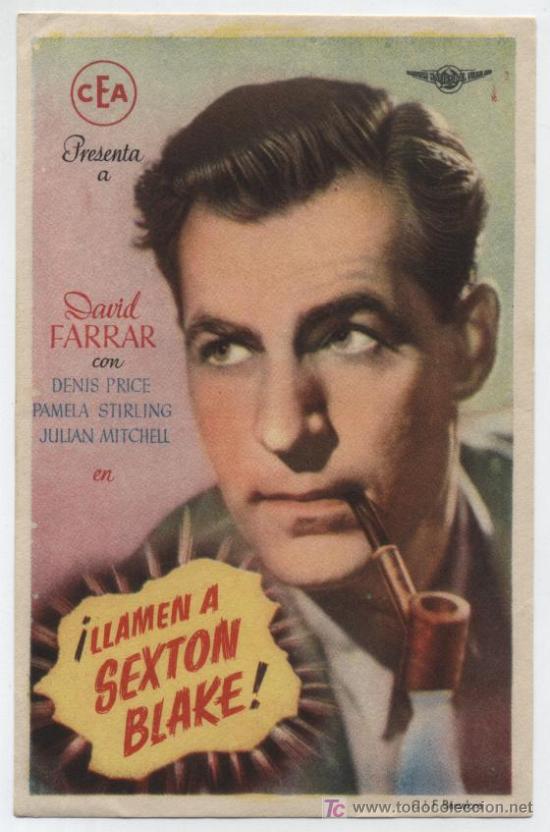 Cine: Llamen a Sexton Blake. Sencillo de CEA. - Foto 1