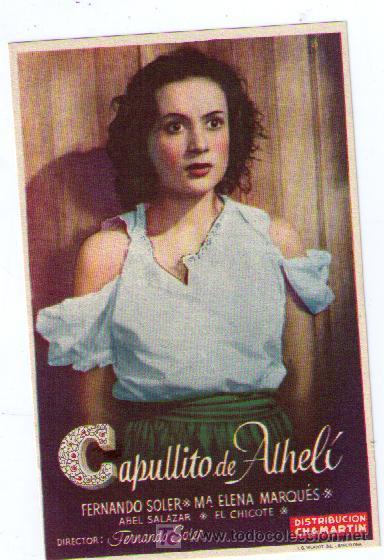 Cine: Capullito de Alhel&iacute;. Sencillo de Chamart&iacute;n &iexcl;IMPECABLE! - Foto 1