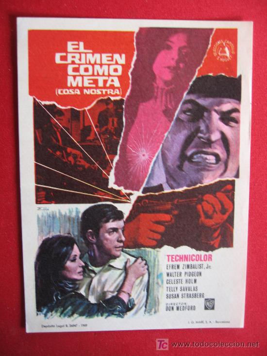 Cine: EL CRIMEN COMO META - Foto 1