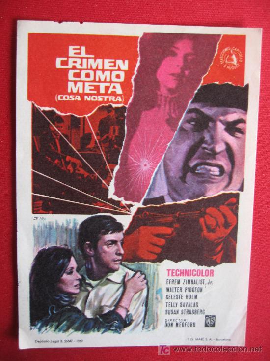 Cine: EL CRIMEN COMO META - Foto 1